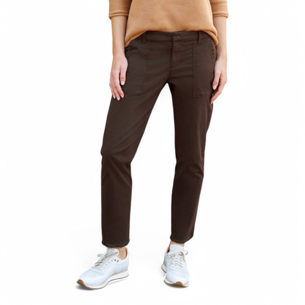 Frank & Eileen Brown Straight Leg Pants